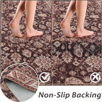 Washable Runner Rug, 2x6Ft Floral Runners - Image 4