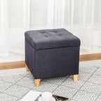 Adeco Storage Ottoman Bench - Image 4