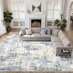 LOONGRUG 10x14 Area Rugs Washable Large Neutral Modern Living Room Rug | by LOONGRUG