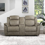 Lexicon 74" W Manual Double Reclining Loveseat by Lexicon