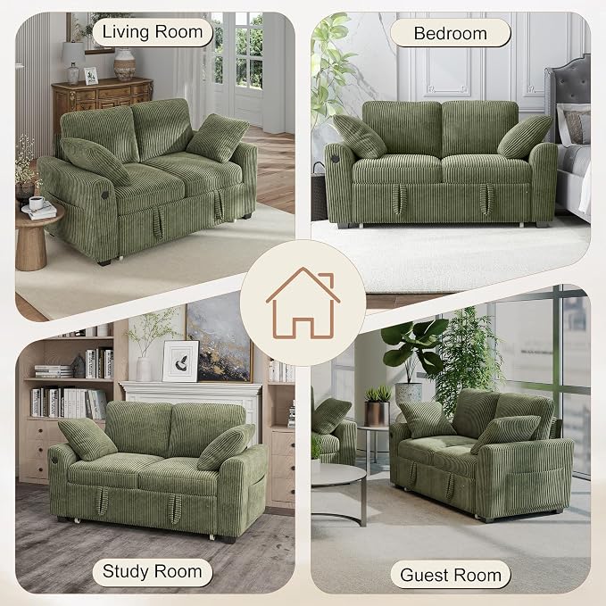 Hanherry 59" Loveseat Sofa - Image 8