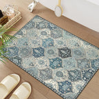 Lahome Moroccan Trellis Front Door Mat Indoor Entrance, 2x3 Rugs - Image 6