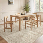 5x7 Area Rugs for Living Room, Large Washable Rug, Dining Room, Low Pile - Image 5