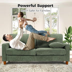 Kidirect 70in Corduroy Couch, Sofas - Image 7