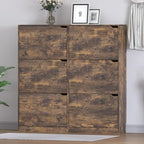 BORNOON Shoe Cabinet with 6 Flip Drawers, Slim Narrow Shoe Storage Cabinet - Image 3