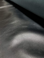 NAT Leathers | Black Pebbled Soft Faux Leather Fabric Material Sheet PU | 10 - Image 5