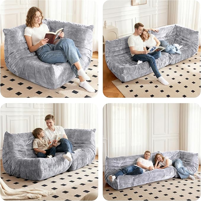 Bean Bag Chair, Memory Foam Bean Bag Chairs - Image 4