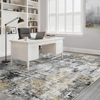 LOONGRUG 10x14 Area Rugs Washable Large Neutral Modern Living Room Rug | - Image 6
