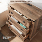 T4TREAM 32" Farmhouse Nightstand - Image 5