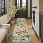 DUKINO 2x12 Washable Runner Rug, Non Slip Long Kitchen Runner Rug, Low Pile - Image 6