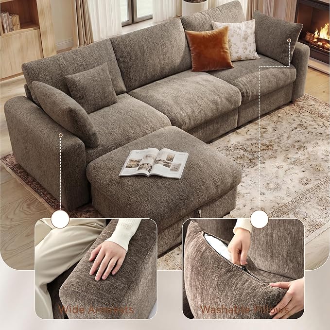 Ihanherry Cloud Sectional Couches - Image 5