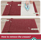 BEQHAUSE Kitchen Rugs and Mats 2PCS Non-Slip, Machine Washable Rugs - Image 9