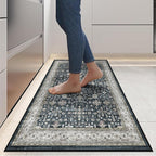 Hallway Runner Rug 2x6 for Bedroom Kitchen | Low Pile; Non Slip; Stain - Image 4