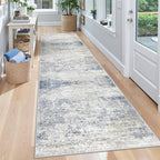 2x7 Runner Rug Non Slip, Washable Hallway Runner Rug, Nursery Room, Soft Runner by Restydon