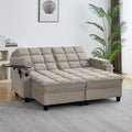 70.9" Chaise Lounge Chair Indoor, Oversized Boucle Upholstered Sofa Bed by hansones