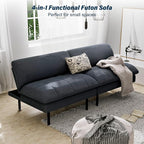 Ribilake 3 Sets 70" Futon Sofa Bed, 4 in 1 Multi-Function Couch Sleeper - Image 8