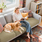 Hokway 3 Piece Individual Couch Cushion Slipcovers Stretch Reversible Cushion - Image 7