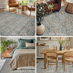 Green Retro 8x10 Washable Area Rugs - Image 5