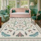 Sage Green Rugs for Bedroom Under Bed - Image 3