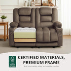 MCombo 55.9" Zero Gravity Power Loveseat Recliner - Image 7