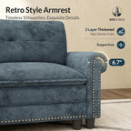 HERA'S HOUSE 73.2" Mid-Century Modern Loveseat, Oversized Sectional Couch - Image 6