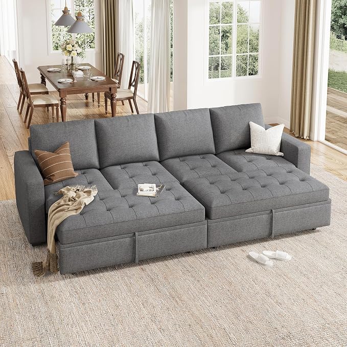 HONBAY Modular Sectional Sleeper Sofa - Image 3
