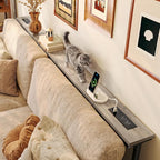 Huuger 78.7 Inch Behind Couch Table - Image 3