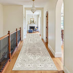 Madane Hallway Runner Rug 3x12 Washable Kitchen Runners 12ft, Soft Low-Pile - Image 2