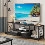 GYIIYUO TV Stand with Fabric Drawers - Image 6