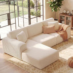 GRUSIGN 107'' Cloud Sectional Boneless Couches by Unknown