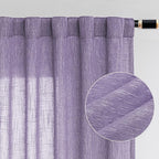 MYSKY HOME Purple Nursery Curtains by MYSKYHOME