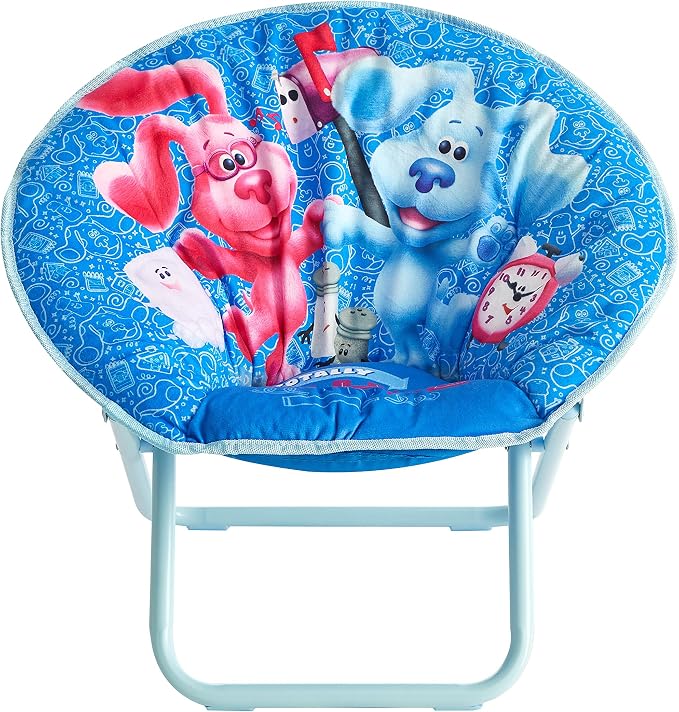 Nickelodeon Blues Clues Toddler 19” Folding Saucer Chair by IdeaNuovaCharacterShop