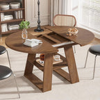 43.3in-59in Extendable Round Dining Table - Image 6