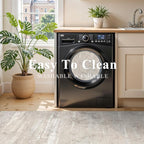 2x6 Washable Runner Rug for Kitchen: Easy-Clean Stain Resistant Carpet for - Image 3