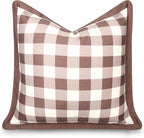 Crumbs Home Modern Farmhouse California Casual Indoor Outdoor Throw Pillow Cover by CRUMBSHOME