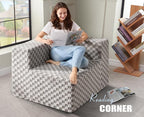 Modular Sectional Sofa 3-Seater Modular Couch - Image 7