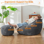 MAXYOYO Kids Bean Bag Chair - Image 9