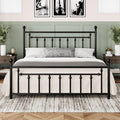 Allewie 14 Inch King Size Metal Platform Bed Frame by Allewie