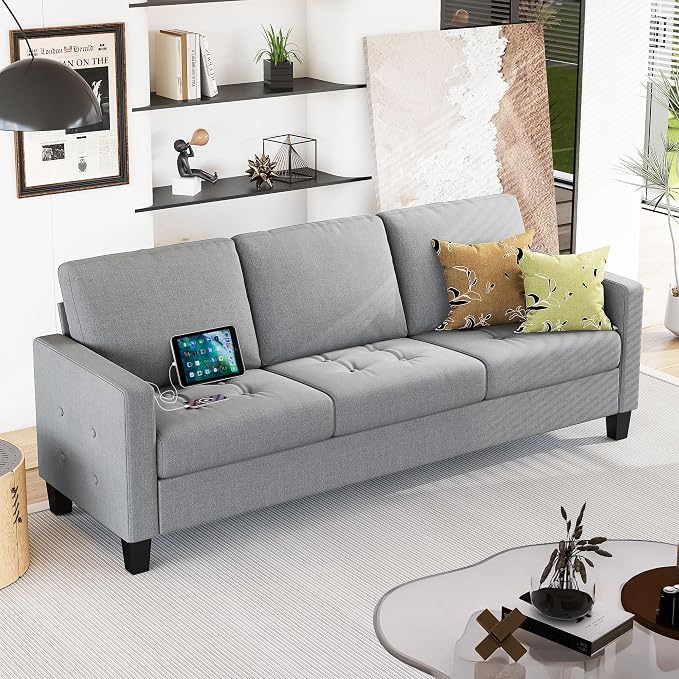 STHOUYN 73" W 3 Seater Couch by STHOUYN