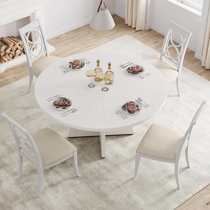 GAOMON 47 Inch Round Dining Table - Image 3