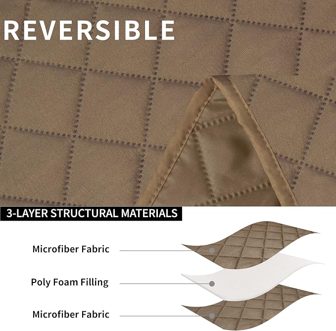 Easy-Going Oversized Recliner Sofa Cover, Reversible Couch Cover - Image 5