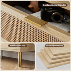 GarveeHome Rattan 9 Drawer Dressers - Image 9