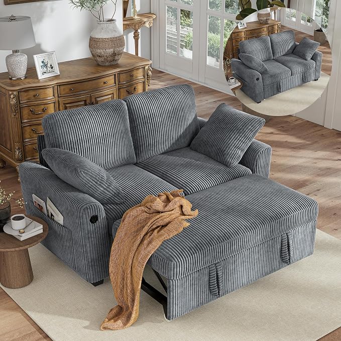 Hanherry 59" Loveseat Sofa by Hanherry