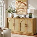 FORTUNETEC 63" Sideboard Buffet Cabinet - Image 6