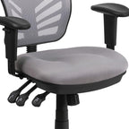 Flash Furniture Nicholas Mid-Back Swivel Office and Gaming Chair, Ergonomic - Image 9