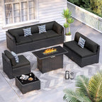 8 Piece Patio Furniture Set by VonzoyHome