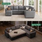 HONBAY Modular Sectional Sleeper Sofa - Image 3