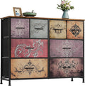 WLIVE Dresser for Bedroom with 8 Drawers, Wide Fabric Dresser for Storage and by WLIVE