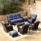 HILLGA 10-Piece Luxury Patio Furniture Set by HILLGA