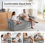 Convertible Sleeper Sofa Bed, Sleeper Sofa - Image 11
